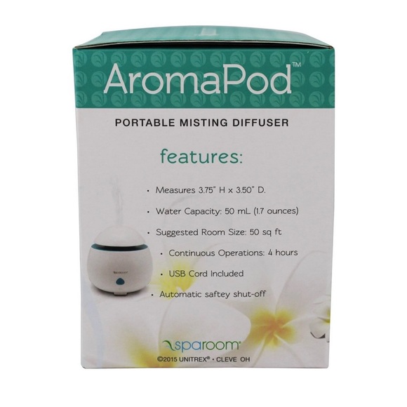 Sparoom | Other | Sparoom Aromapod Misting Diffuser Set Nib | Poshmark
